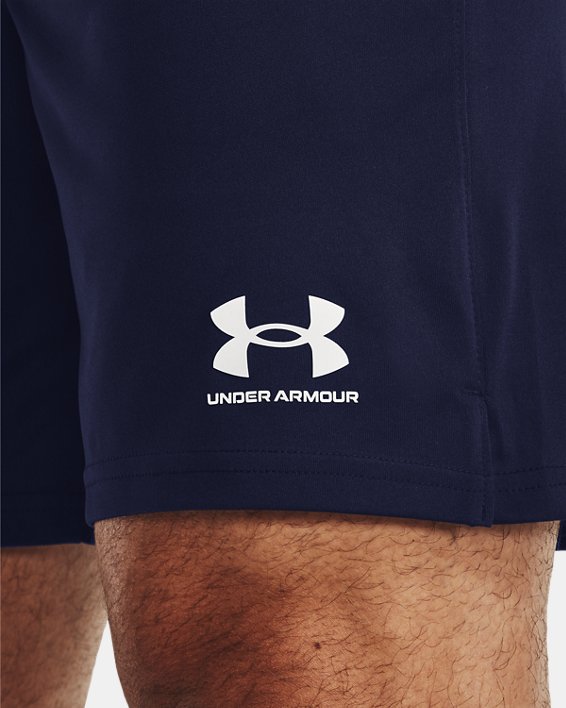 Men's UA Challenger Core Shorts, Blue, pdpMainDesktop image number 3